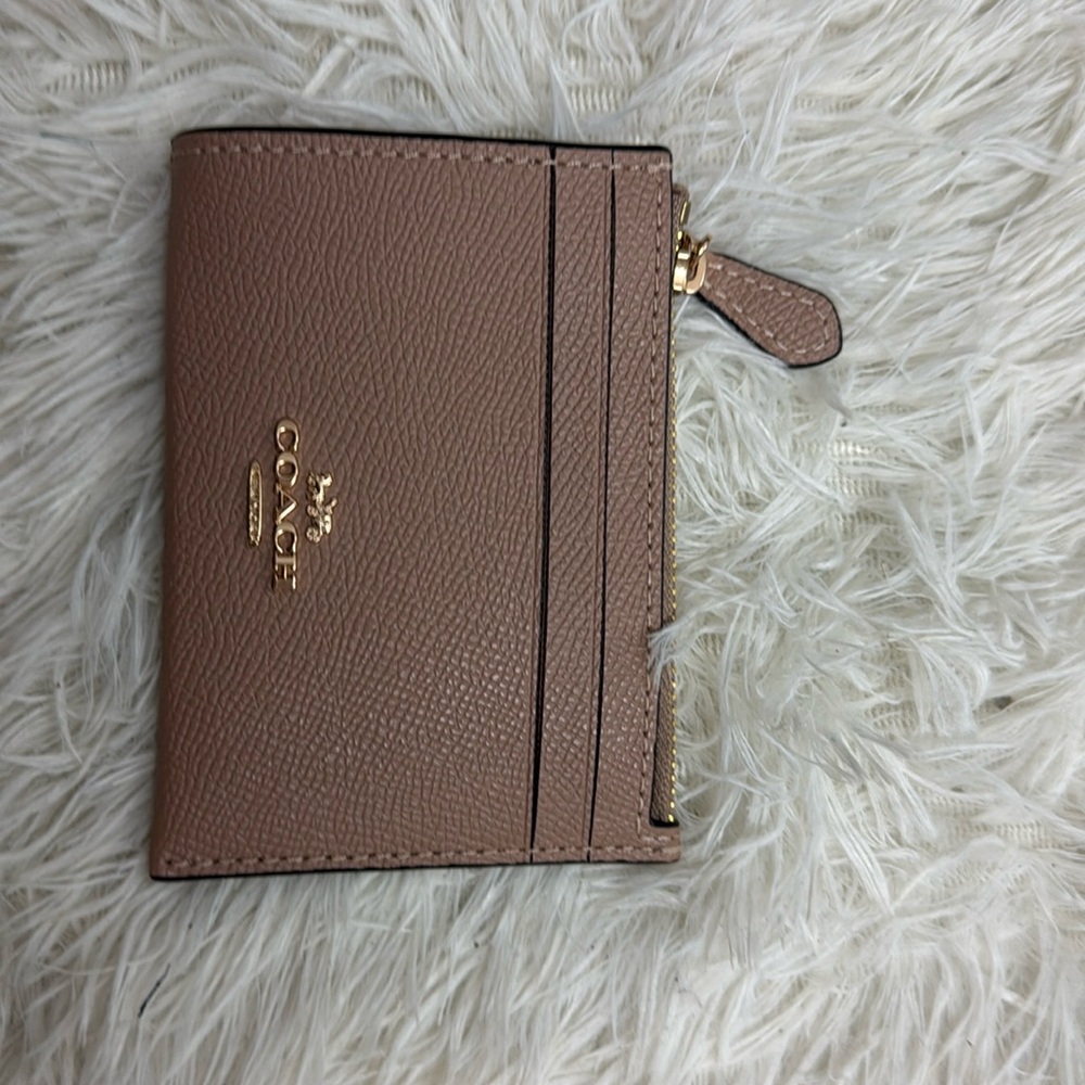 Coach Card Case with Keychain
